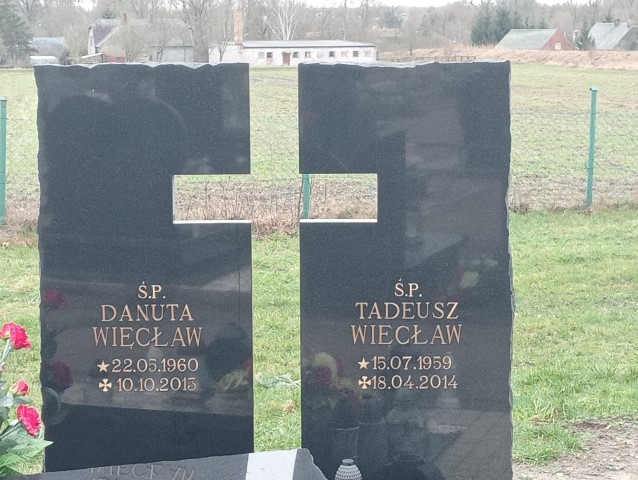 Grób Danuta Więcław