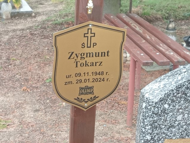 Zygmunt Tokarz 1948 Brzeźnica lubuskie - Grobonet - Wyszukiwarka osób pochowanych