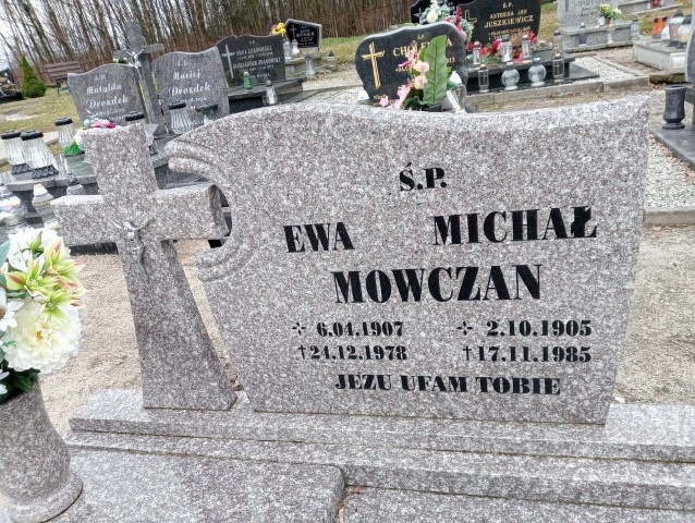Ewa Mowczan 1907 Brzeźnica lubuskie - Grobonet - Wyszukiwarka osób pochowanych