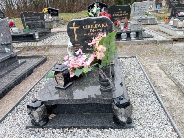 Grób Władysław Cholewka