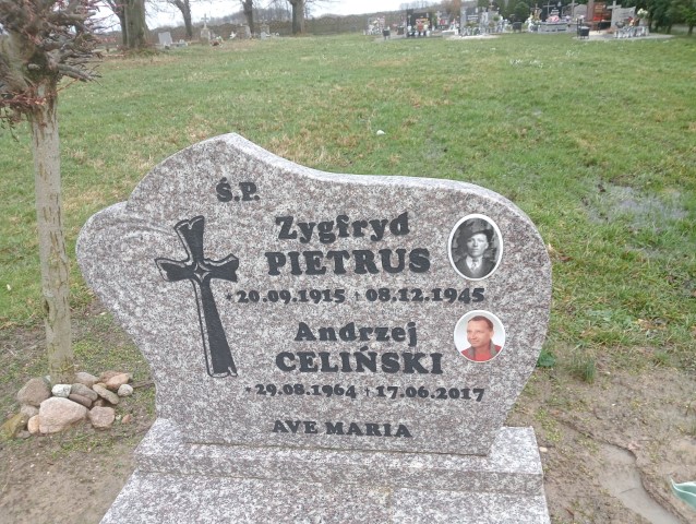 Zygfryd Pietrus 1915 Brzeźnica lubuskie - Grobonet - Wyszukiwarka osób pochowanych