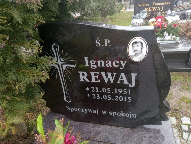 Ignacy Rewaj 1951 Brzeźnica lubuskie - Grobonet - Wyszukiwarka osób pochowanych
