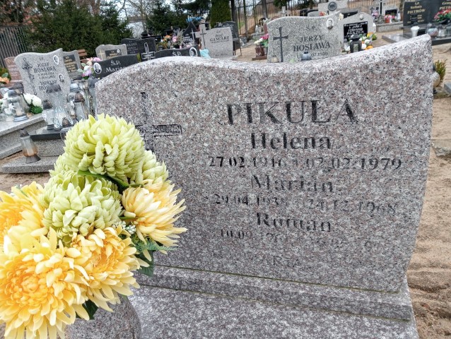 Marian Pikuła 1938 Brzeźnica lubuskie - Grobonet - Wyszukiwarka osób pochowanych